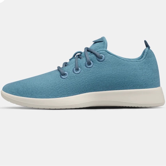 Allbirds Wool Runners blue mens 11 - Picture 2 of 9
